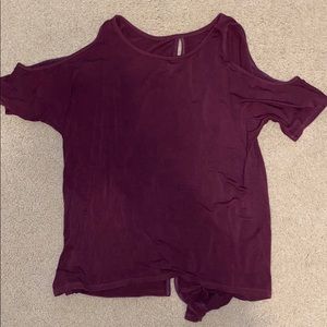 off the shoulder american eagle top